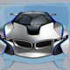 Illustration for article titled BMW's Tron-Like Turbodiesel Concept Rendered For Your Pleasure